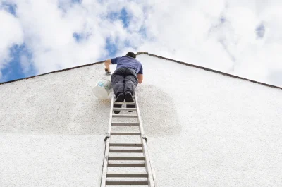 Peinture extérieure aux Monts du Roumois — façades et ravalement